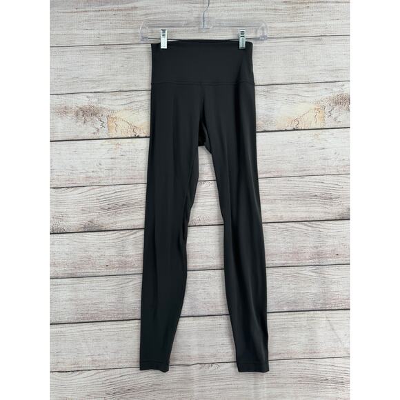 Lululemon Align High Rise 28" Pant Leggings Womens 4 Gray Athleisure - Picture 1 of 9